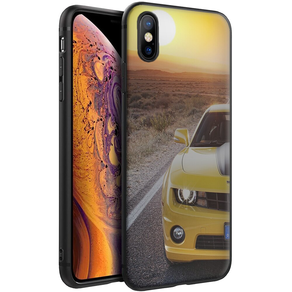 Husa iPhone X/XS - Silicon Matte - Camaro