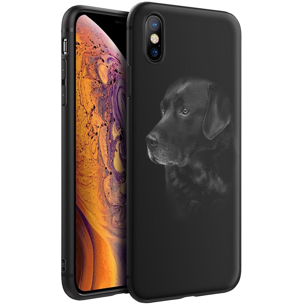 Husa iPhone X/XS - Silicon Matte - Dog 2