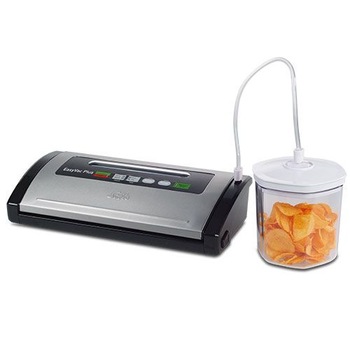 Aparat de vidat Solis, Vac Plus 571, functie complet automata sau manuala, 2 viteze, 12 litri/min, putere mare aspirare, -0.8 bar, functie vidare instantanee, furtun pentru vidare recipiente, pungi si role incluse, argintiu/negru Aparat de vidat Solis, Vac Plus 571, functie complet automata sau manuala, 2 viteze, 12 litri/min, putere mare aspirare, -0.8 bar, functie vidare instantanee, furtun pentru vidare recipiente, pungi si role incluse, argintiu/negru