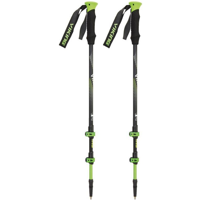 Bete trekking Viking Kivi, Black/Lime, 65-135cm