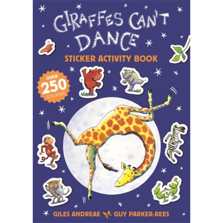 Giraffes Can't Dance 20th Anniversary Sticker Activity Book, Andreae Giles