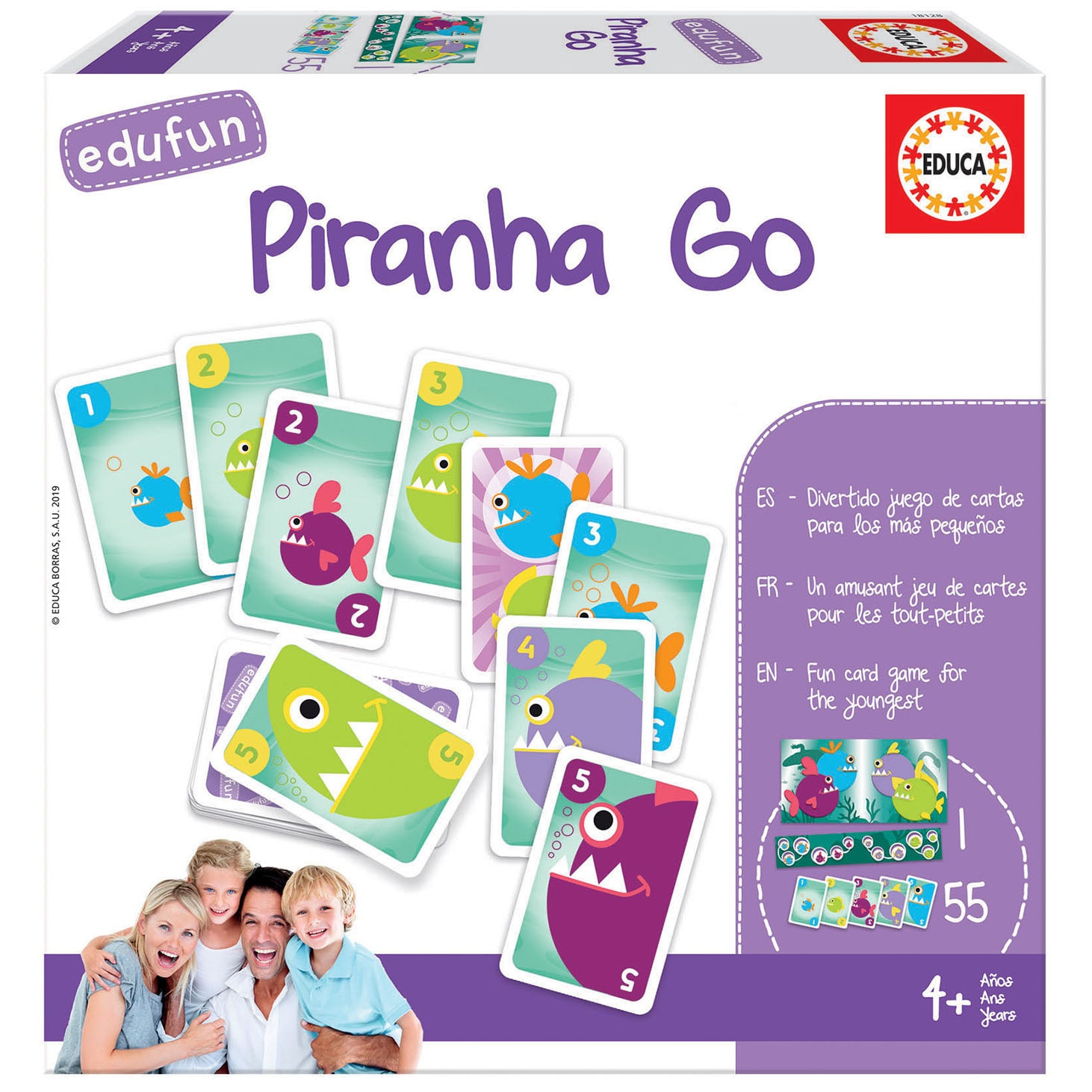 Puzzle Educa, Piranhas, 24M +