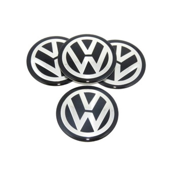 Stickere Volkswagen din tabla autoadezive 56mm pentru jante aliaj Stickere Volkswagen din tabla autoadezive 56mm pentru jante aliaj