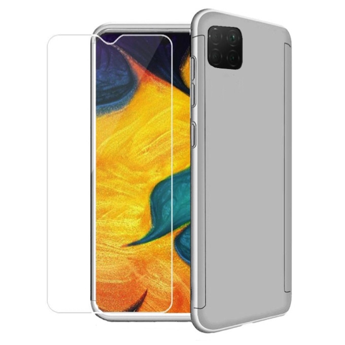 Husa 360 pentru Huawei P40 Lite Silver