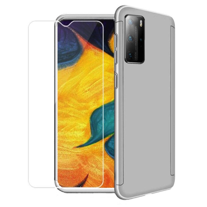 Husa 360 pentru Huawei P40 Silver
