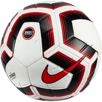 Minge fotbal Nike Strike Team, White/Black/Bright Crimson, 5 Minge fotbal Nike Strike Team, White/Black/Bright Crimson, 5