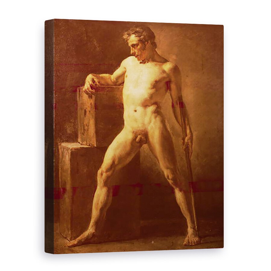 Tablou canvas - Theodore Gericault - Academia Barbati, 75 x 100 cm