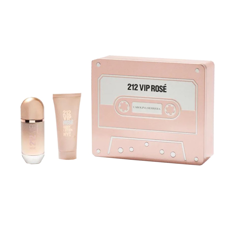 Set Carolina Herrera, 212 Vip Rose, Femei: Apa de Parfum, 50 ml + Lotiune de corp, 75 ml