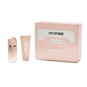 Set Carolina Herrera, 212 Vip Rose, Femei: Apa de Parfum, 50 ml + Lotiune de corp, 75 ml Set Carolina Herrera, 212 Vip Rose, Femei: Apa de Parfum, 50 ml + Lotiune de corp, 75 ml