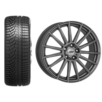 Roata completa Mercedes GLA, Mercedes GLB janta aliaj AEZ Steam Graphite 7.5x17 + anvelopa iarna Sailun Ice Blazer Alpine EVO 215/65R17 99V + Senzor presiune ALCAR Roata completa Mercedes GLA, Mercedes GLB janta aliaj AEZ Steam Graphite 7.5x17 + anvelopa iarna Sailun Ice Blazer Alpine EVO 215/65R17 99V + Senzor presiune ALCAR