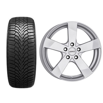 Roata completa Audi Q2, Seat Ateca, Skoda Karoq, VW T-Roc janta aliaj Dezent TD 7x16 + anvelopa iarna Sailun IceBlazer Alpine+ 215/60R16 95H Roata completa Audi Q2, Seat Ateca, Skoda Karoq, VW T-Roc janta aliaj Dezent TD 7x16 + anvelopa iarna Sailun IceBlazer Alpine+ 215/60R16 95H