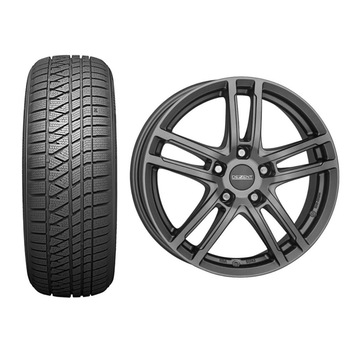 Roata completa Hyundai Tucson, Kia Sportage janta aliaj Dezent TZ Graphite 6.5x16 + anvelopa iarna Kumho WS71 215/70R16 100T + Senzor presiune ALCAR Roata completa Hyundai Tucson, Kia Sportage janta aliaj Dezent TZ Graphite 6.5x16 + anvelopa iarna Kumho WS71 215/70R16 100T + Senzor presiune ALCAR