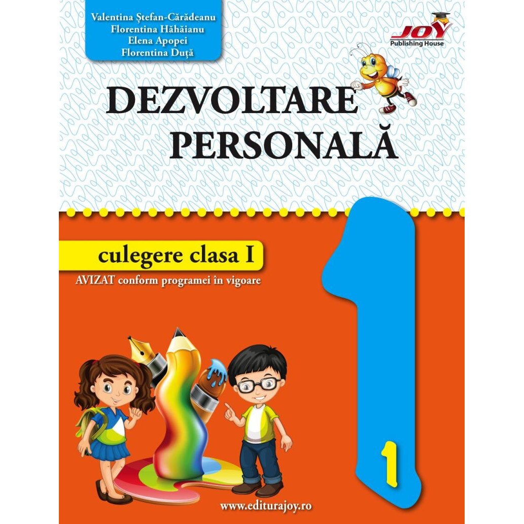 Culegere pentru clasa I - Dezvoltare personala - Valentina Stefan-Caradeanu