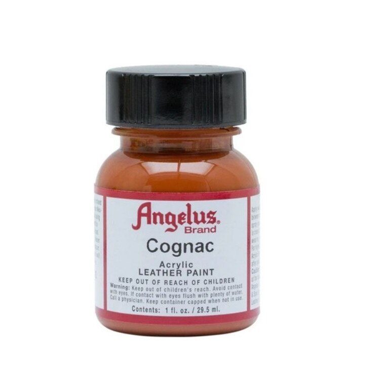 Vopsea acrilica Cognac pentru piele, Angelus Standard 29,5ml