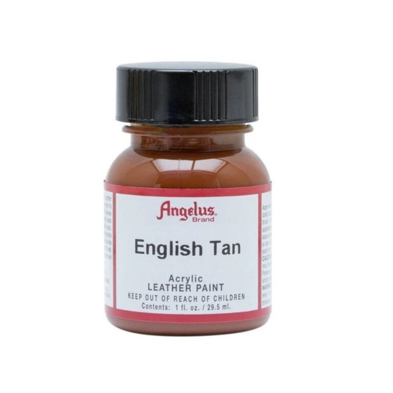 Vopsea acrilica English Tan pentru piele, Angelus Standard 29,5ml