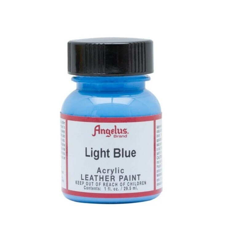 Vopsea acrilica Light Blue pentru piele, Angelus Standard 29,5ml