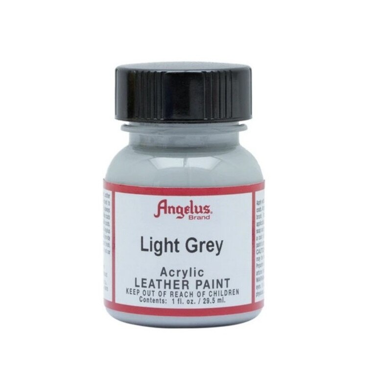 Vopsea acrilica Light Grey pentru piele, Angelus Standard 29,5ml