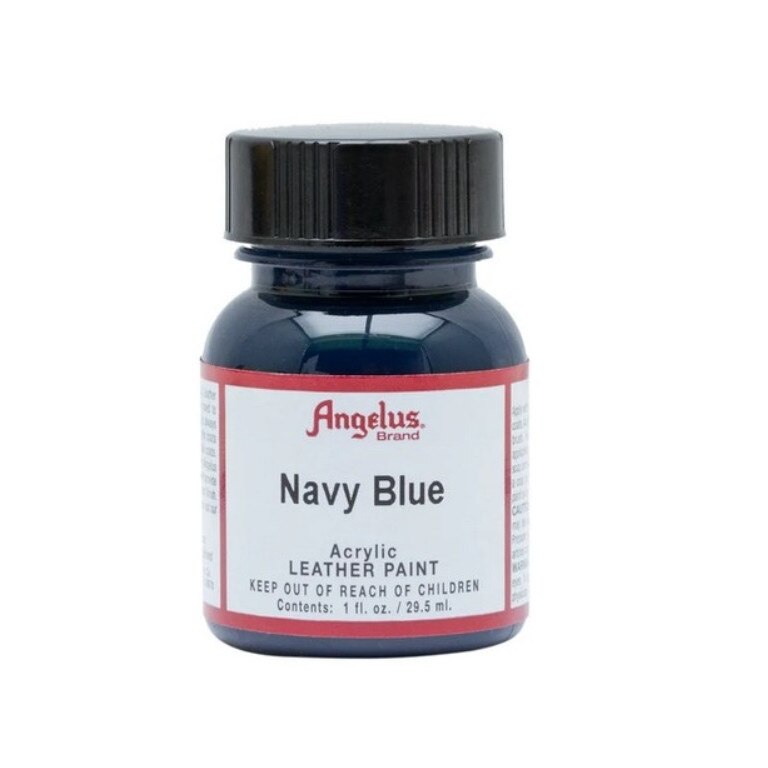 Vopsea acrilica Navy Blue pentru piele, Angelus Standard 29,5ml