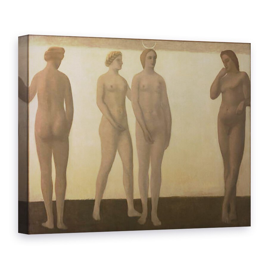 Tablou canvas - Vilhelm Hammershoi - Artemis, 75 x 100 cm