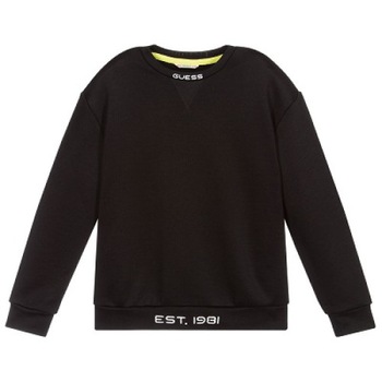 Hanorac fete, Guess, cu logo, Negru Hanorac fete, Guess, cu logo, Negru