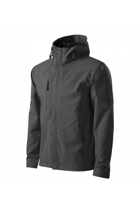 Мъжко яке, Сиво металик, 531-36, S