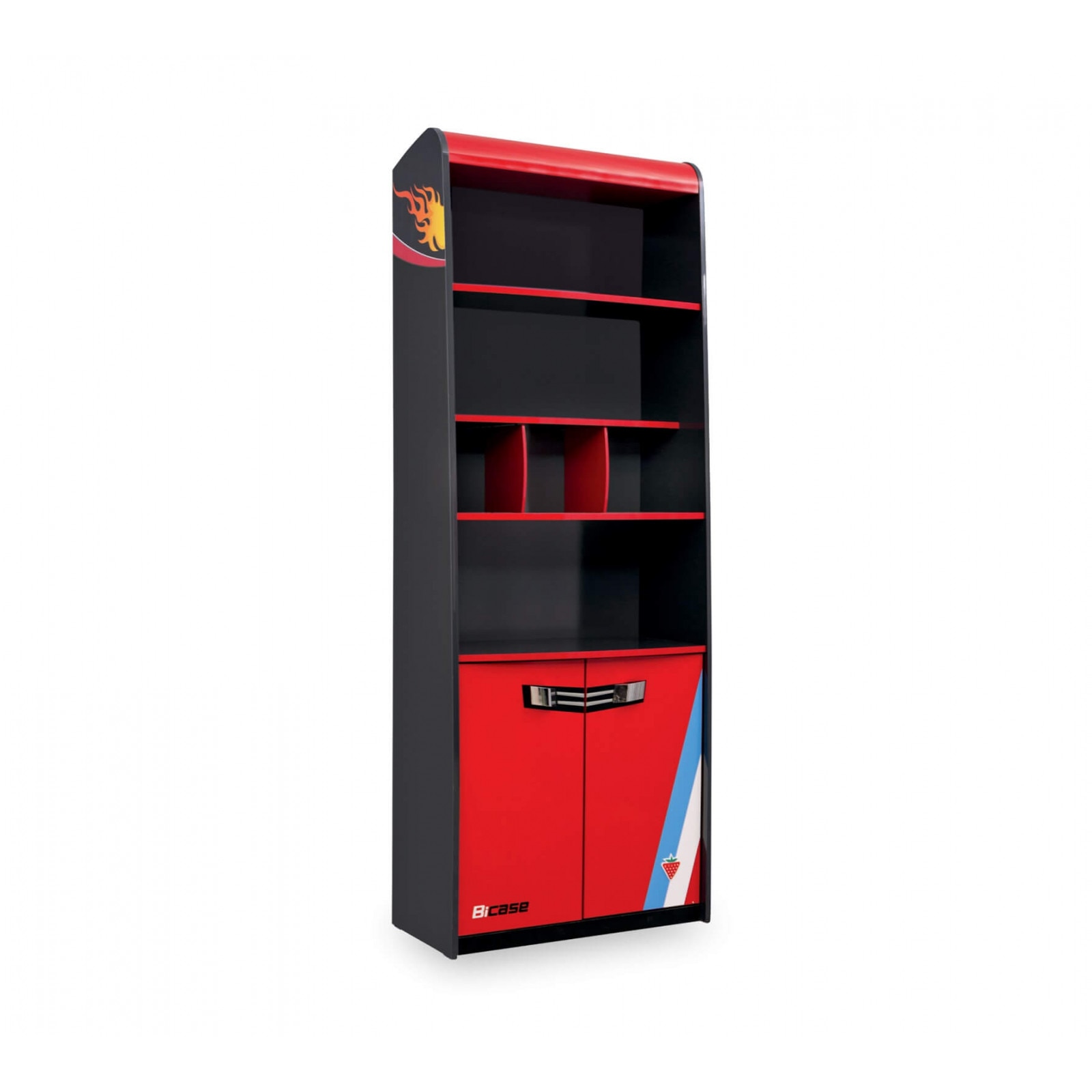 Biblioteca pentru carti, pentru camera baieti Colectia Champion Racer