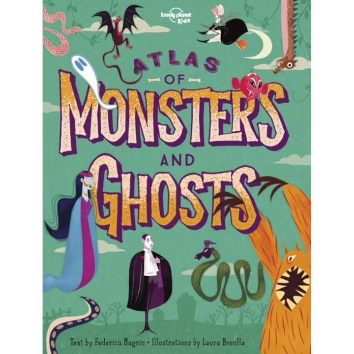 Atlas of Monsters and Ghosts, Lonely Planet Kids