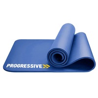 Saltea fitness/yoga/pilates Progressive, 180 x 60 x 1.2 cm, NBR, albastru