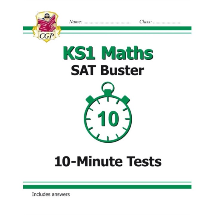 KS1 Maths SAT Buster: 10-Minute Tests (for the 2021 tests), CGP Books
