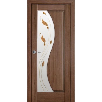 Usa interior ESKADA PVC DELUXE arin auriu 80 CM Usa interior ESKADA PVC DELUXE arin auriu 80 CM