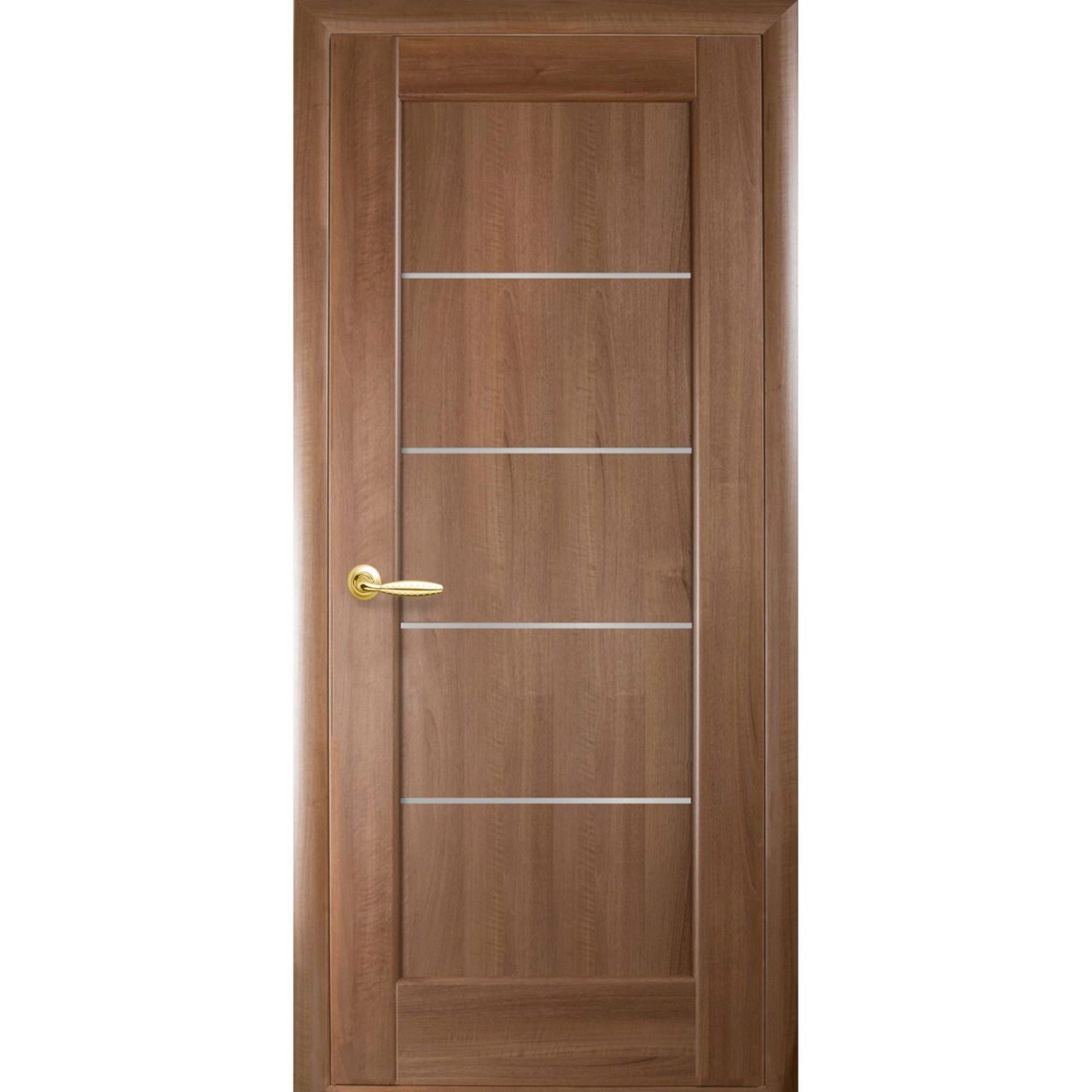 Usa interior MIRA PVC DELUXE arin auriu 60 cm