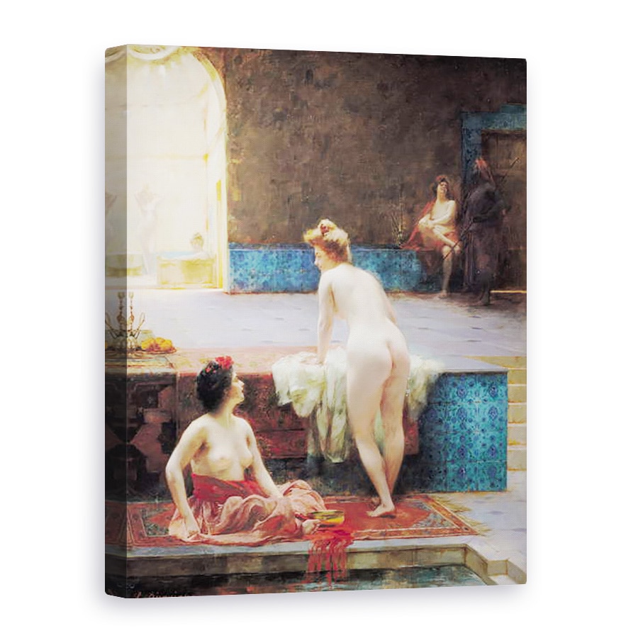 Tablou canvas - Serkis Diranian - Baia turceasca, 75 x 100 cm