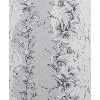 Tapet DEGRETS 85087-36 vinil Iris 3D gri, 0.53m x 10.05m, 5.3 mp Tapet DEGRETS 85087-36 vinil Iris 3D gri, 0.53m x 10.05m, 5.3 mp