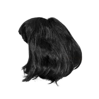 Peruca cu Par Scurt, marime Universala, lungime 27cm, culoare Negru Peruca cu Par Scurt, marime Universala, lungime 27cm, culoare Negru