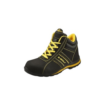 Ghete de protectie FLASH, Palltex , S3, Negre, din piele nubuc, marimea 46 Ghete de protectie FLASH, Palltex , S3, Negre, din piele nubuc, marimea 46