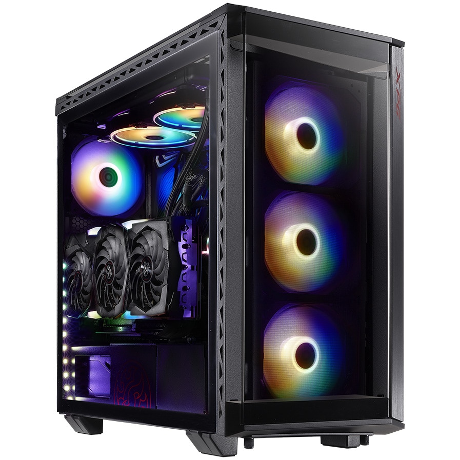 Carcasa ADATA XPG BATTLECRUISER, Super Mid-Tower, fara sursa, E-ATX, Black