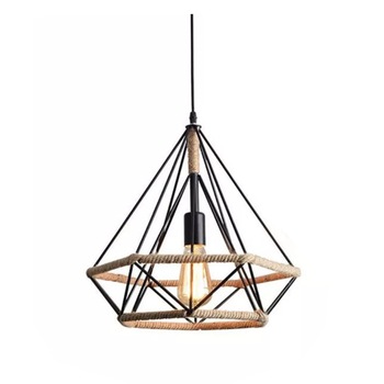 Pendul Alessandro Design Diamond negru 1*E27, 01-C022 Pendul Alessandro Design Diamond negru 1*E27, 01-C022