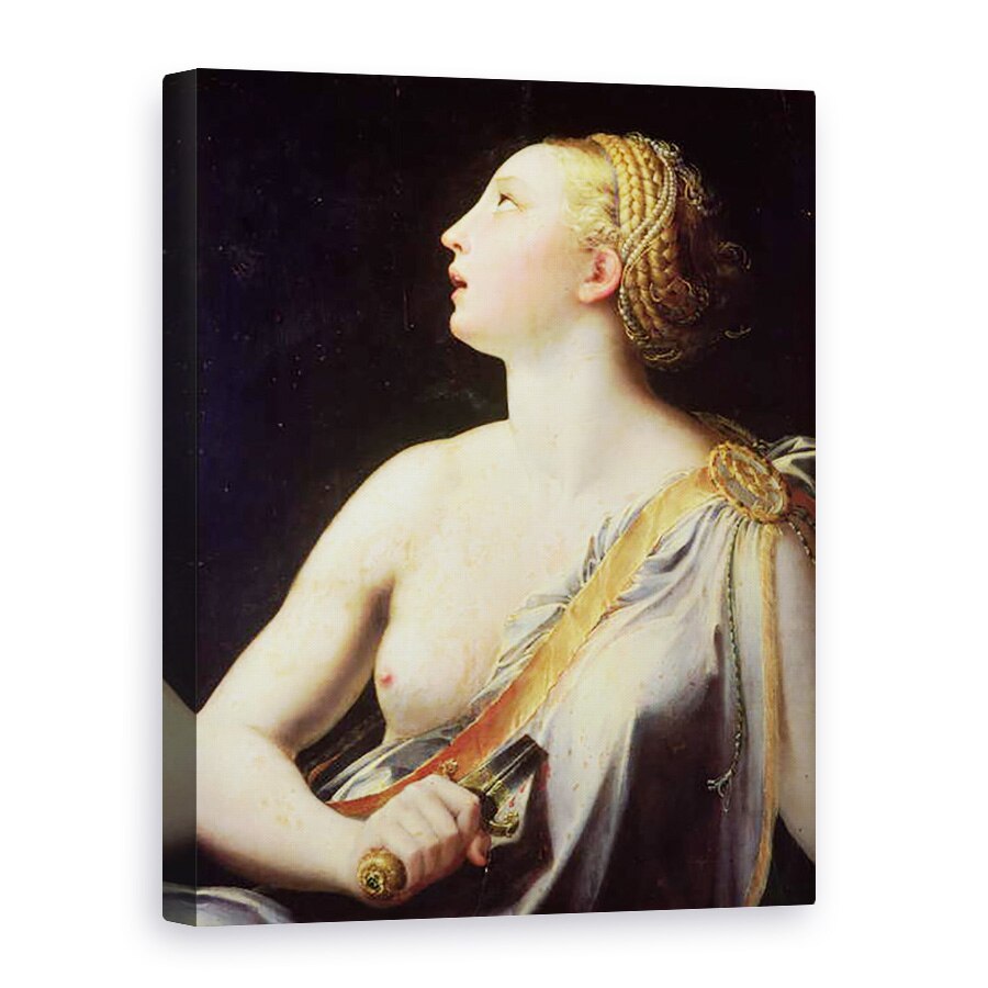 Tablou canvas - Parmigianino - Lucretia, 75 x 100 cm