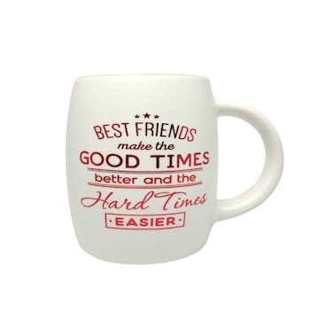 Cana cadou personalizata scris in relief, Prieteni adevarati, Createur, multicolor, 330 ml Cana cadou personalizata scris in relief, Prieteni adevarati, Createur, multicolor, 330 ml
