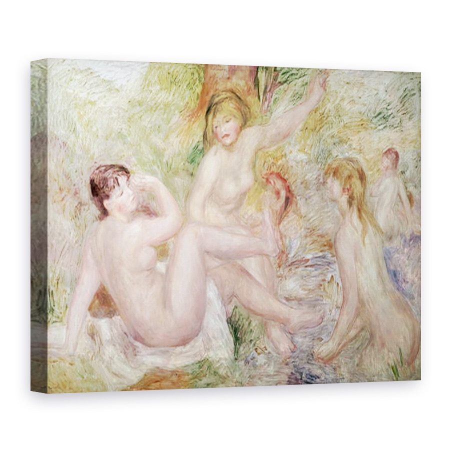 Tablou canvas - Pierre Auguste Renoir - Studiu pentru scaldari mari, 60 x 80 cm