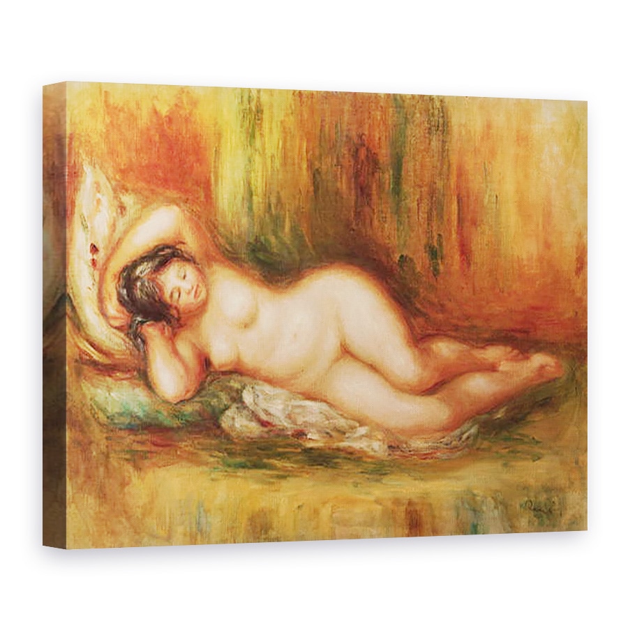 Tablou canvas - Pierre Auguste Renoir - Scaldator rabatabil, 60 x 80 cm