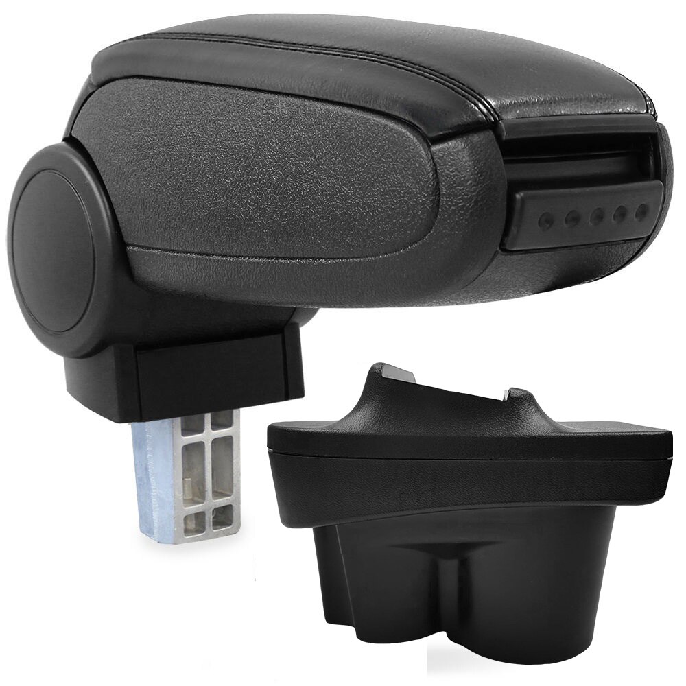 Cotiera Opel Corsa E (09.2014-) marca aVr - negru piele ecologica