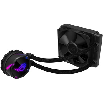Cooler procesor all-in-one ROG STRIX LC 120, pompa cu iluminare ARGB Cooler procesor all-in-one ROG STRIX LC 120, pompa cu iluminare ARGB