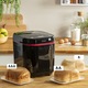 Masina de paine Tefal Pain Plaisir PF220838, 700 W, 1000 g, 3 setari, 17 programe, negru