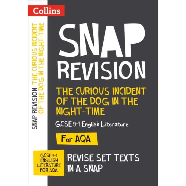 The Curious Incident of the Dog in the Night-time: AQA GCSE 9-1 English Literature Text Guide For the 2020 Autumn & 2021 Summer Exams, Collins GCSE