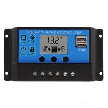 Controler/Regulator Solar 10A PWM 12V/24V USB Controler/Regulator Solar 10A PWM 12V/24V USB