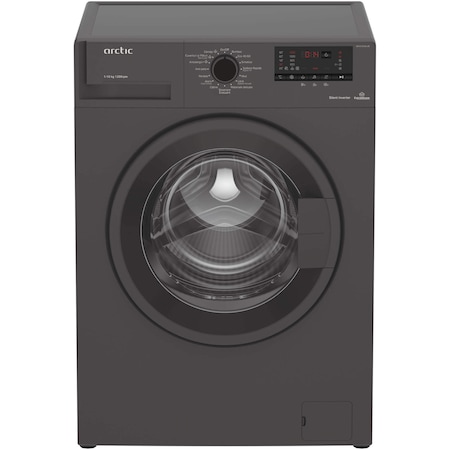 Masina de spalat rufe Arctic AB101223XLAB, 10 kg, 1200 rpm, Clasa B, Hygiene+Steam, Add-In, Steam Clean, Child Lock, Display LCD, Motor Silent Inverter, Antracit