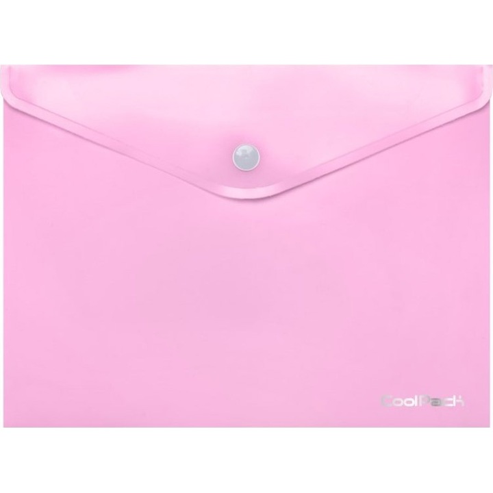 Mapa A4 cu capsa Coolpack, pastel, roz