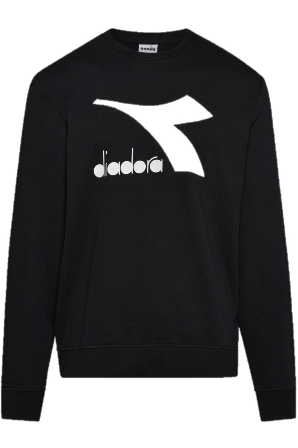 Bluza barbati Diadora Crew-Neck, Negru