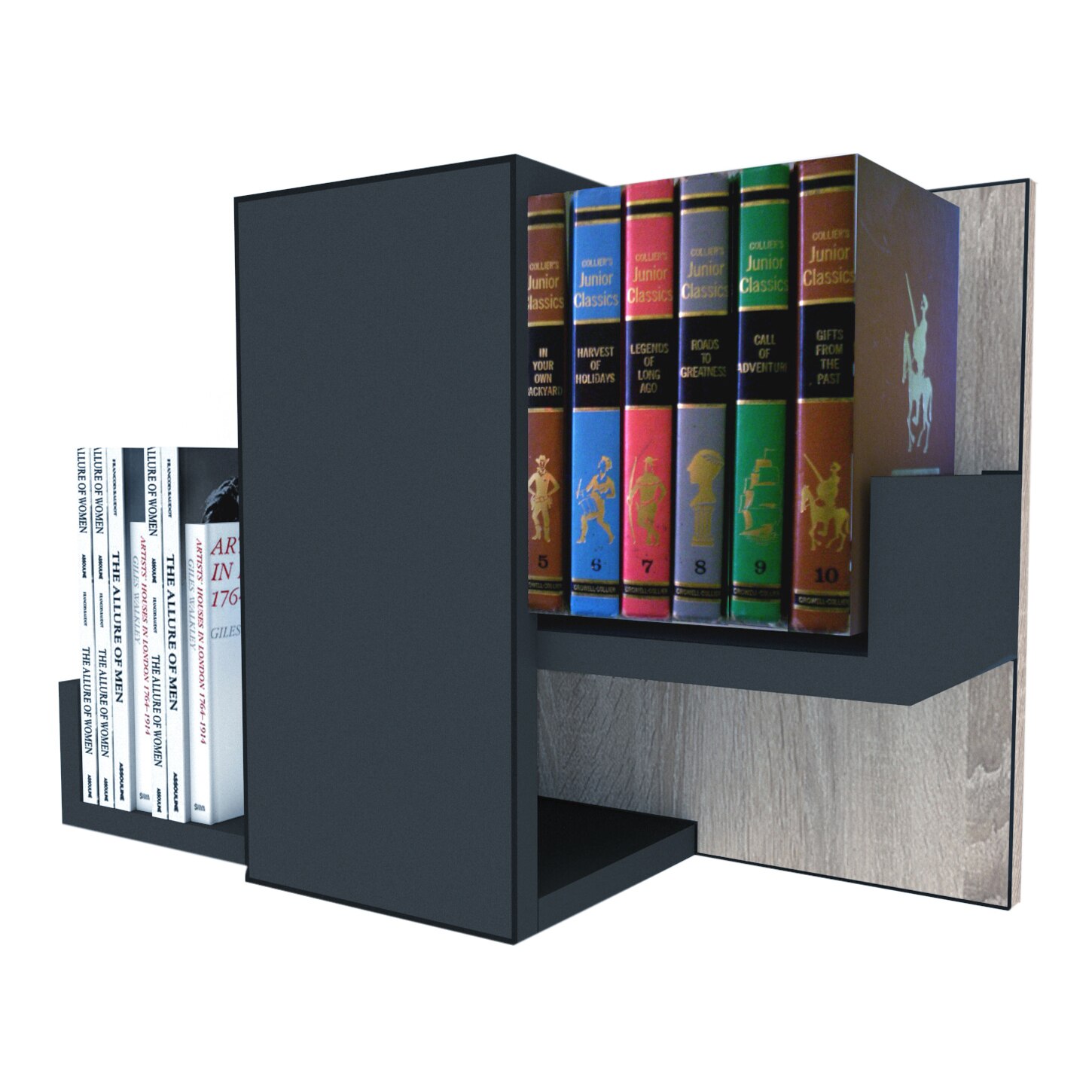 Raft Suprapozabil Genarom Bob 1, DS / Decor 0164, 60 x 40 x 20 cm